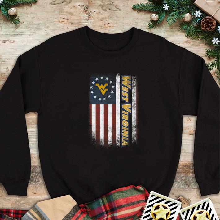 Premium West Virginia Mountaineers Betsy Ross flag shirt