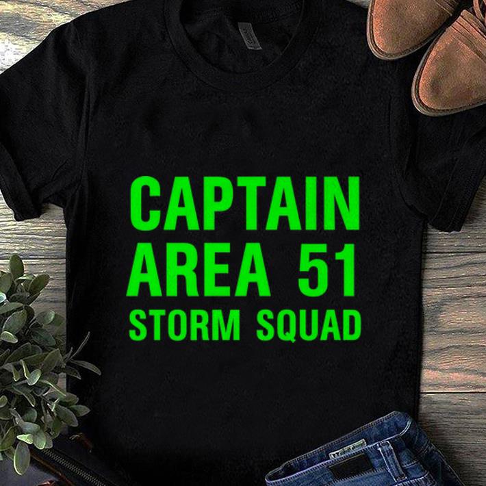 Pretty Captain Squad Storm Area 51 Captain Green shirt