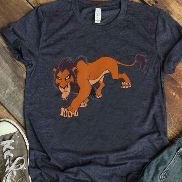 Pretty Disney The Lion King Scar Prowling shirt