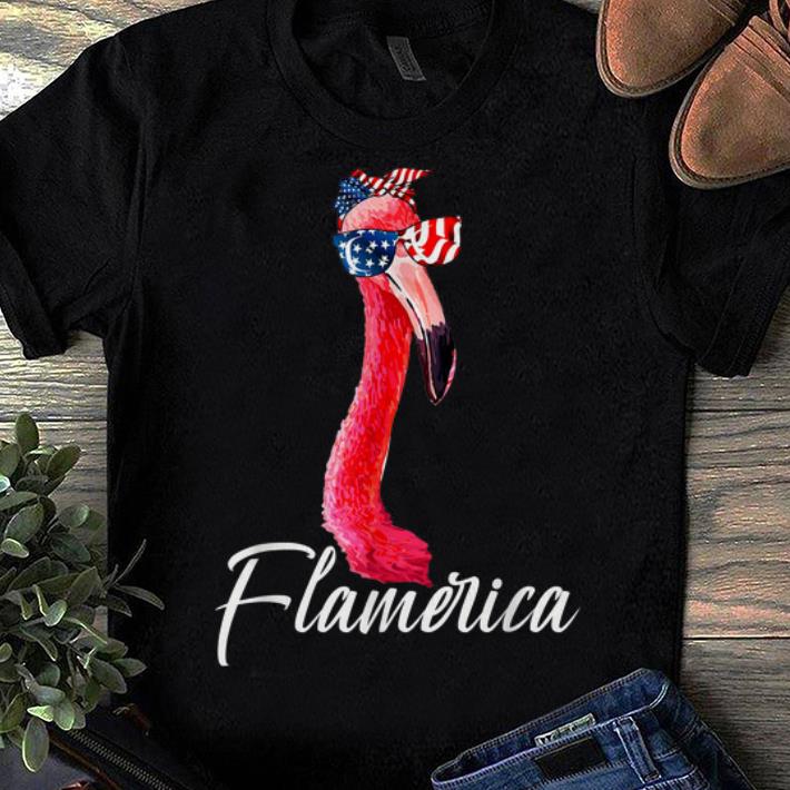 Pretty Flamerica Flamingo 4th Of July shirt