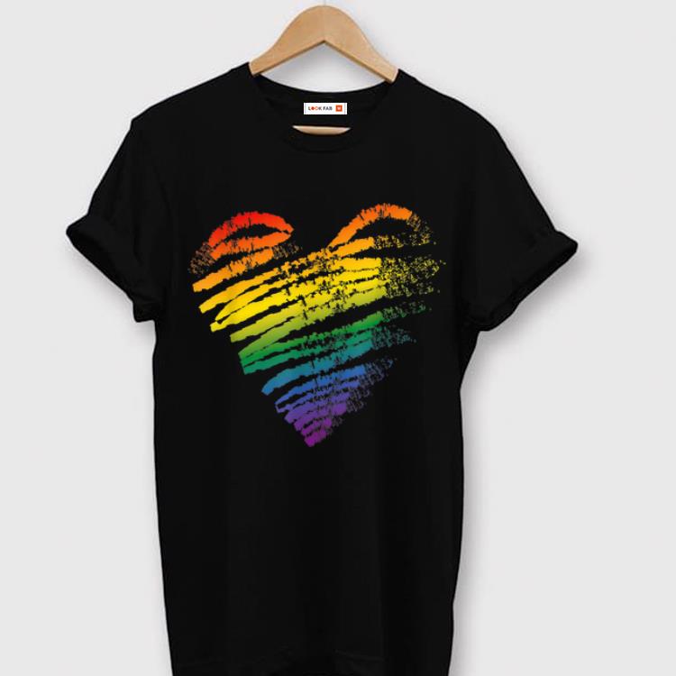 Pretty Monatsgeschenk LGBT Pride Heart Flag Gay Pride shirt