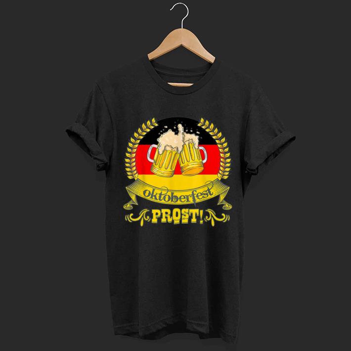 Pretty Oktoberfest Prost Bier Festival German Flag Beer Mugs shirt