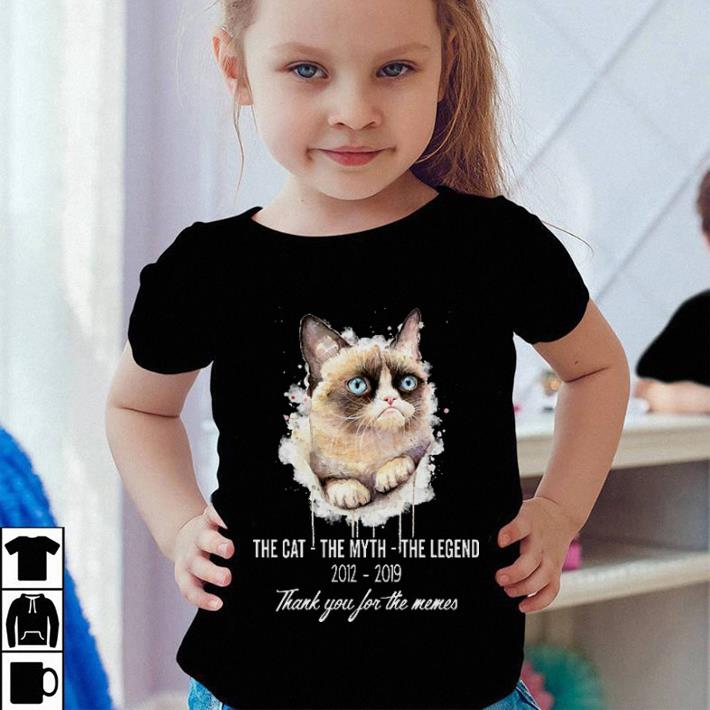 Pretty RIP Grumpy cat The cat the myth the legend thank you for the memes shirt sweater 5 Pretty RIP Grumpy cat The cat the myth the legend thank you for the memes shirt sweater