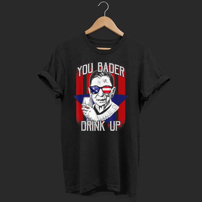 Pretty Ruth Bader Ginsburg 4Th Of July Wine Drinking Political shirt