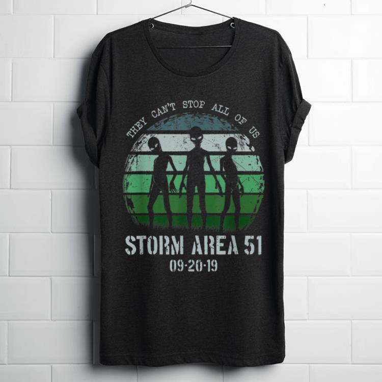 Pretty Storm Area 51 Alien Trio UFO Truth Movement shirt