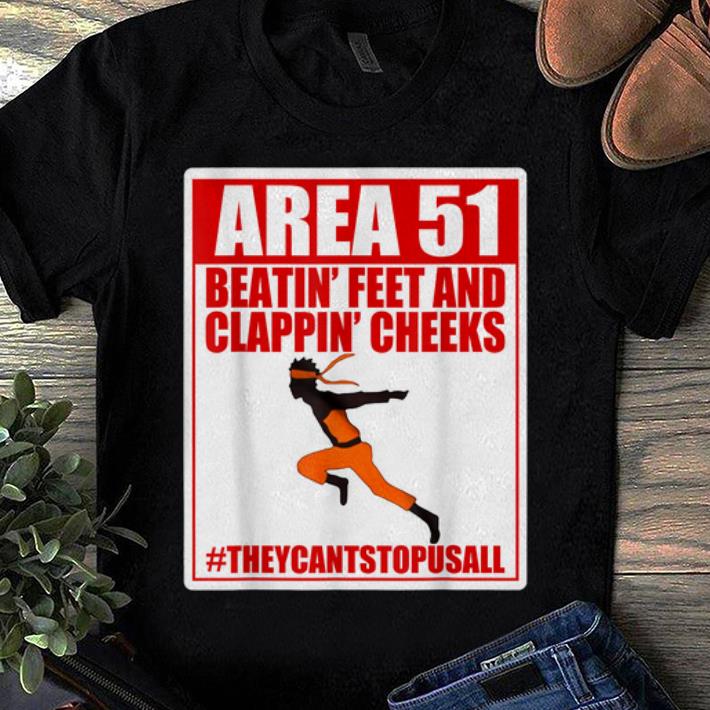 Pretty Storm Area 51 They Can't Stop Us All Alien UFO shirt