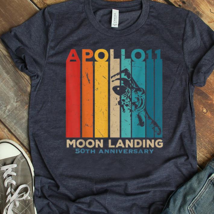 Pretty Vintage Apollo 11 50th Anniversary Moon Landing Astronaut 1969 shirt