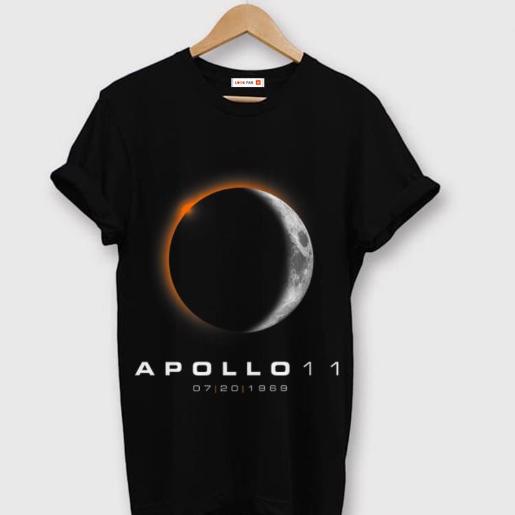  Top American Solar Eclipse 50th Anniversary Apollo 11 Moon Landing shirt