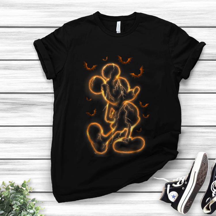 Top Disney Halloween Bat Thunder Mickey Mouse shirt