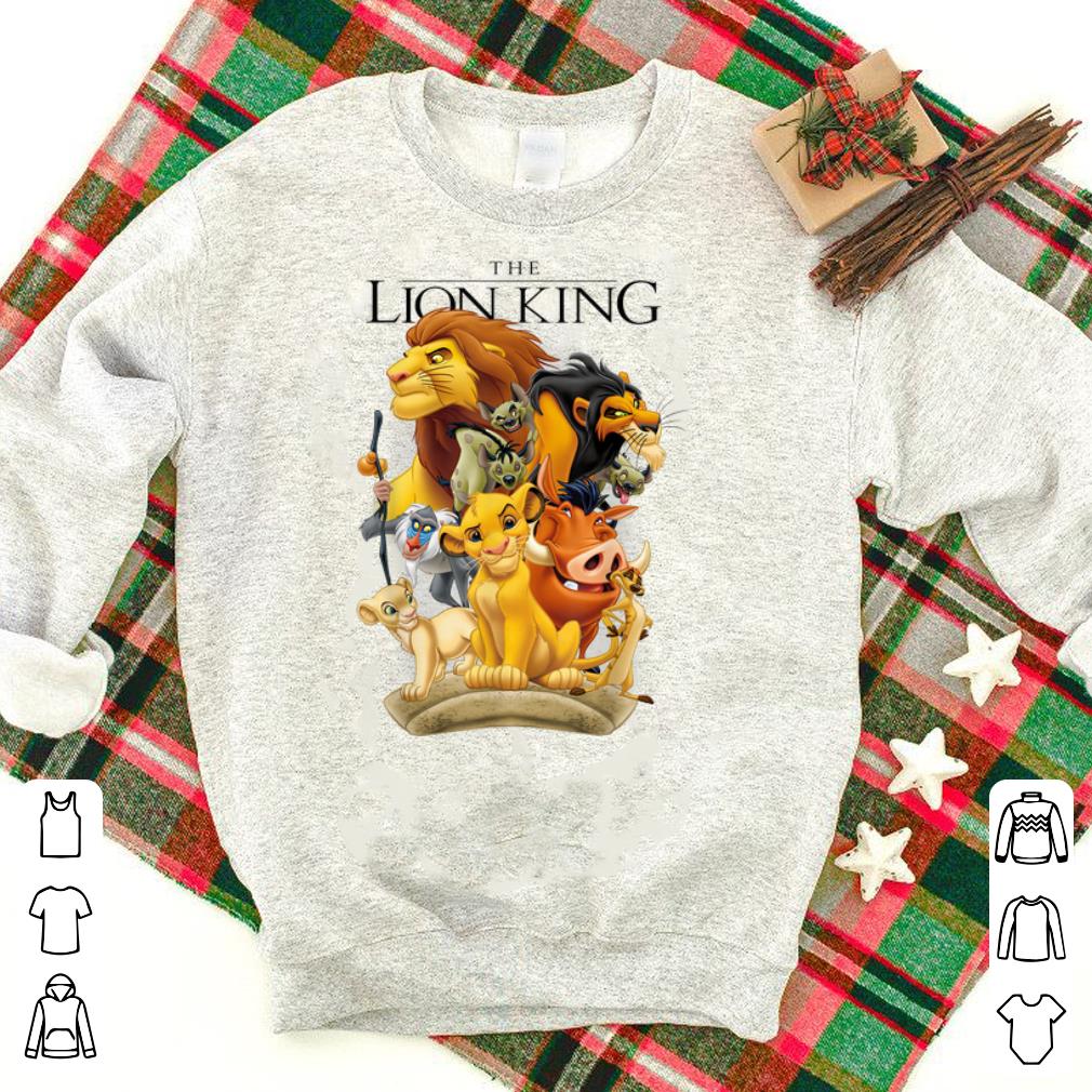 Top Disney Lion King Pride Land Characters Graphic shirt