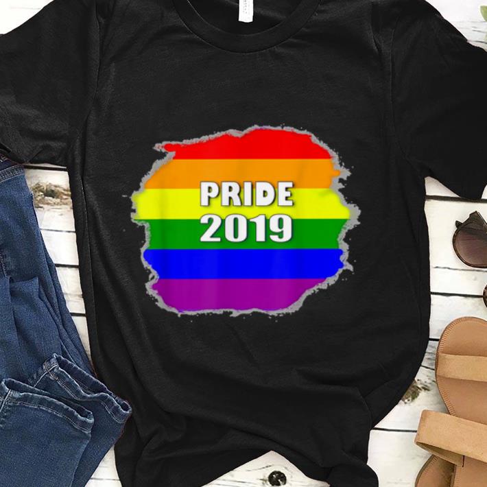 Top LGBTQ Gay Revealing Rainbow Flag Colors - 2019 Pride shirt
