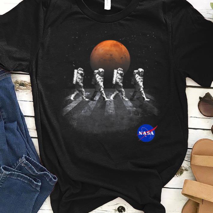Top NASA Walking Astronauts In Space Mars shirt