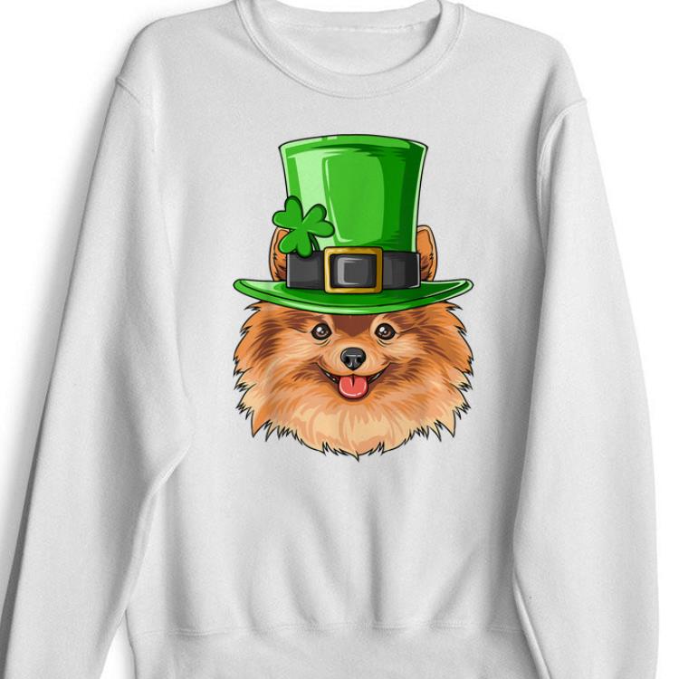 Top Pomeranian St Patricks Day Irish Leprechaun Pomeranian shirt