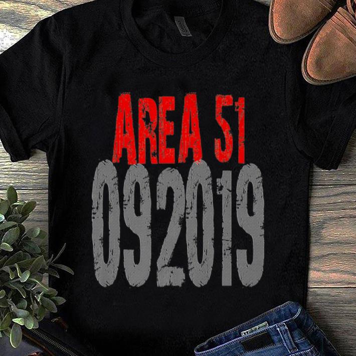 Top Storm Area 51 they Can't Stop All Of Us Distressed Premium shirt