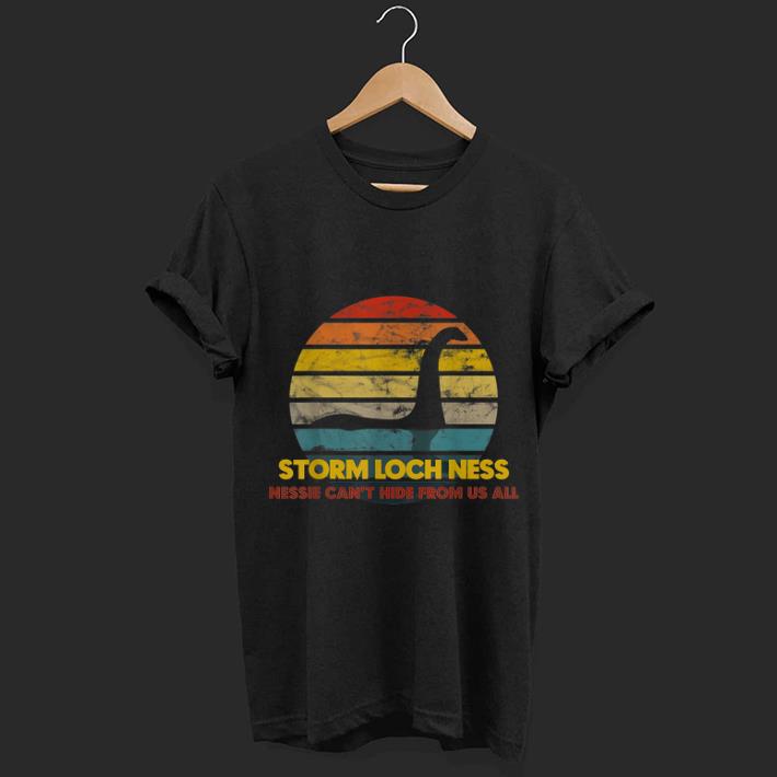Top Storm Loch Ness Vintage Nessie Sunset shirt