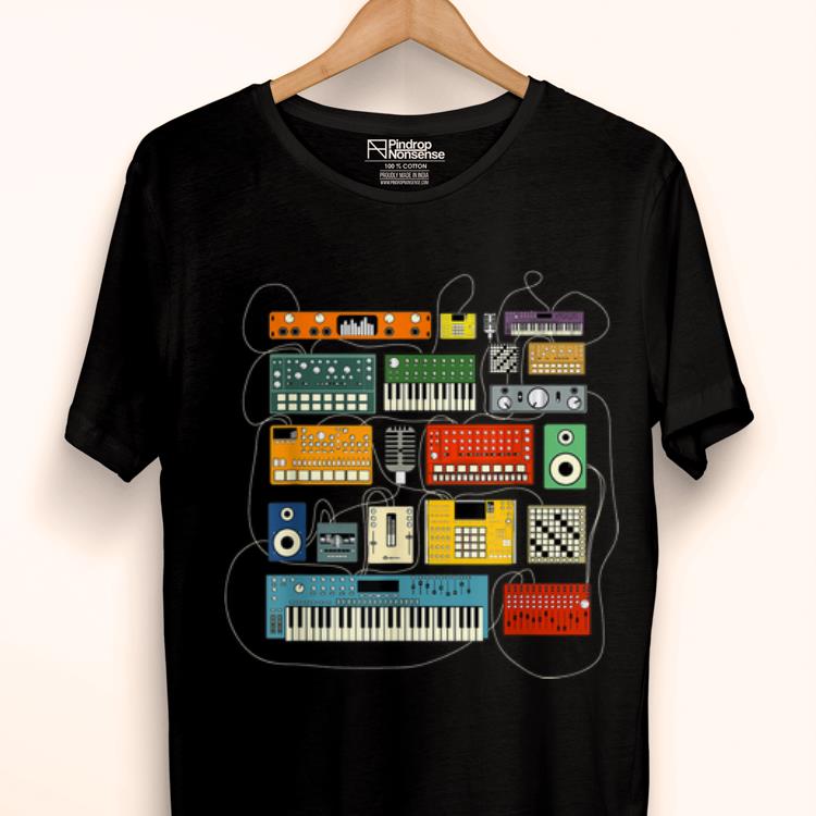Top Synthesizer And Drum Machine Dj Electronic Musician shirt