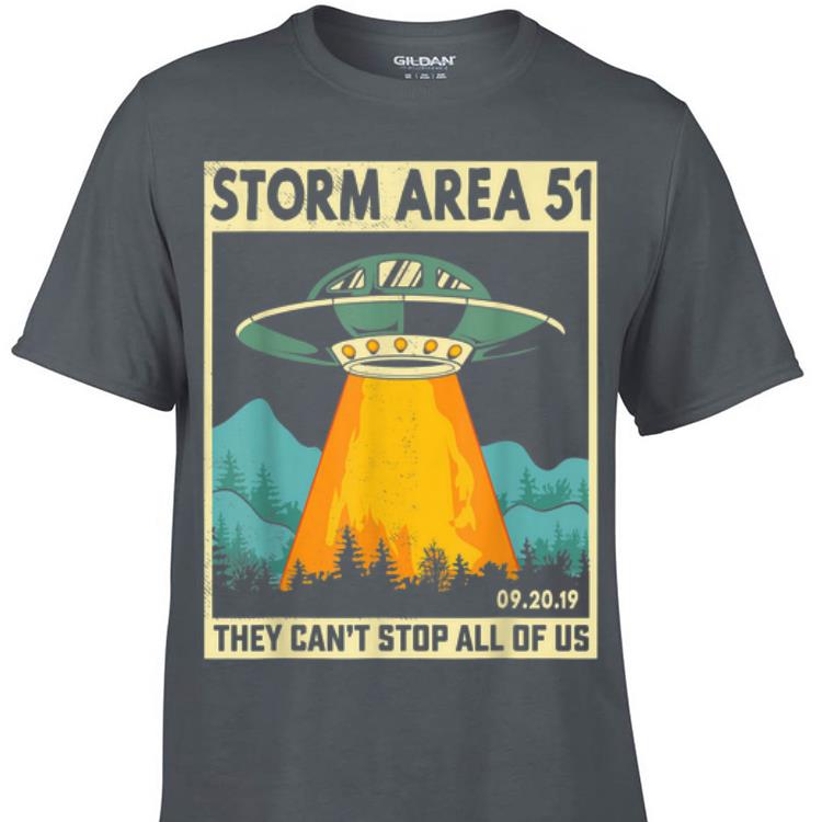 UFO Alien Storm Area 51 They Can't Stop All Of Us sweater