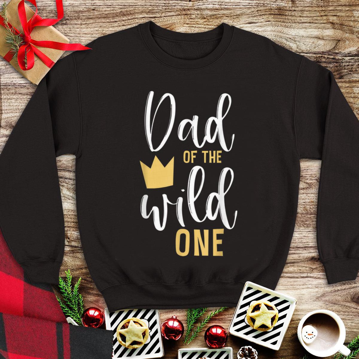 Awesome Dad Of The Wild One Crown shirt