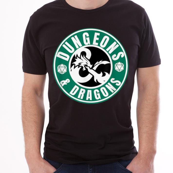 Awesome Dragons Coffee Tabletop Dungeons And Dragons shirt