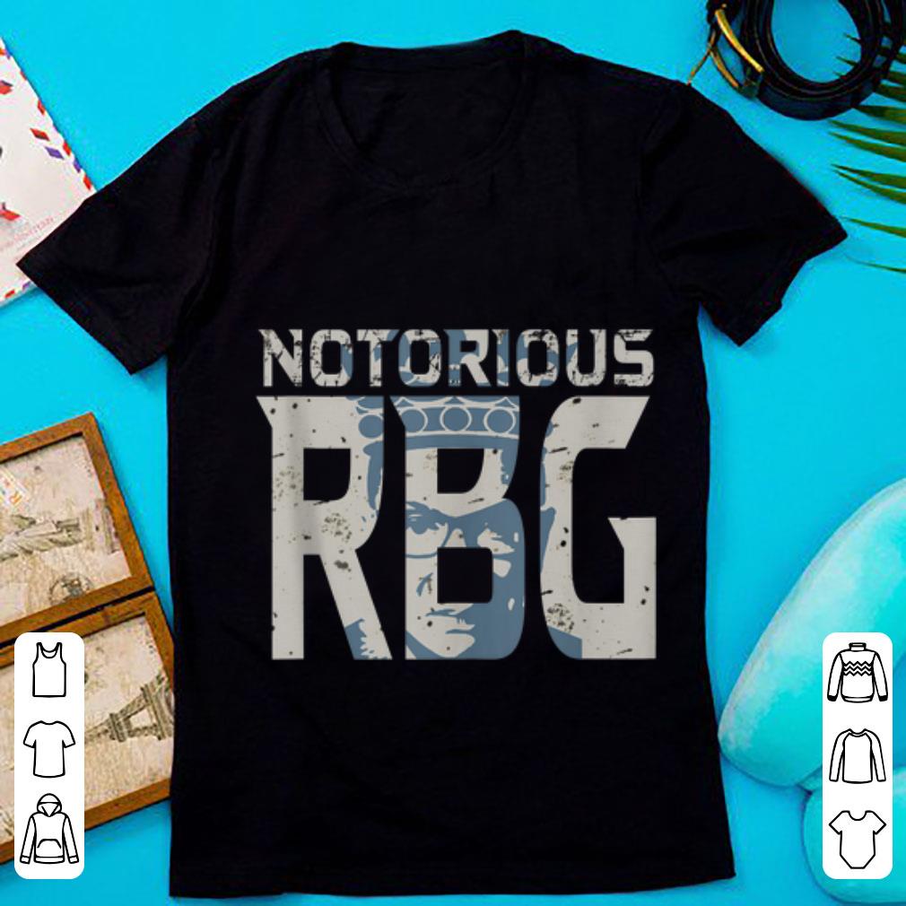 Awesome Notorious RBG Silhouette shirt
