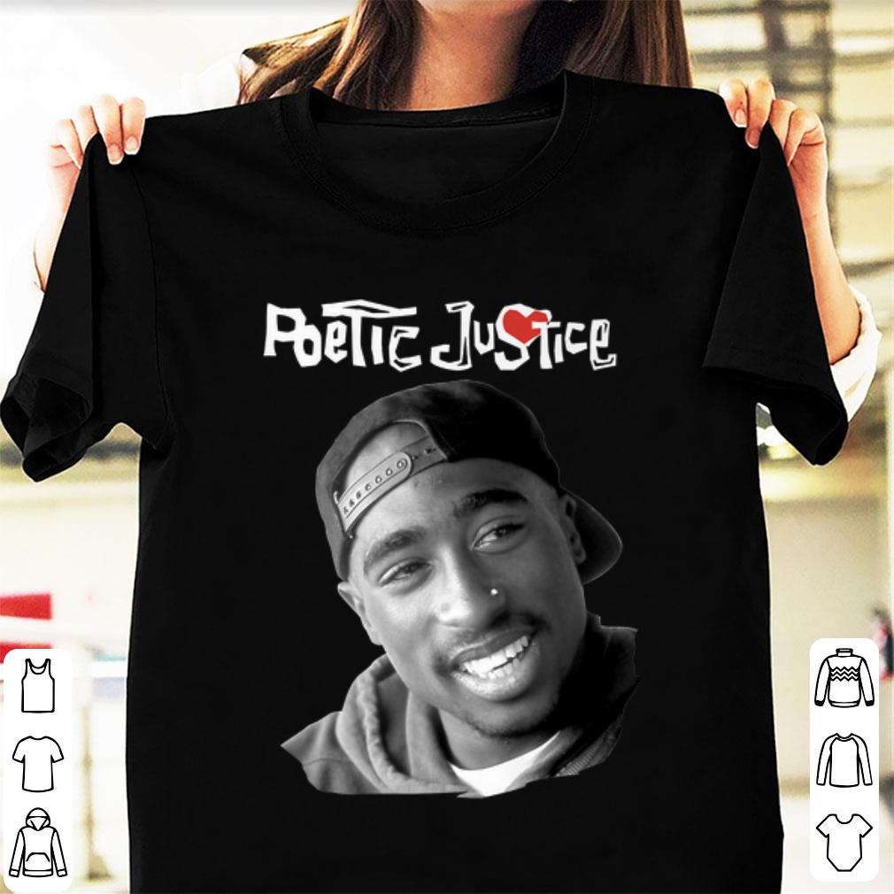 Awesome Poetic Justice Tupac Shakur Smiling shirt
