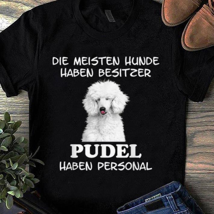 Awesome Pudel Hund Geschenke Damen Herren shirt