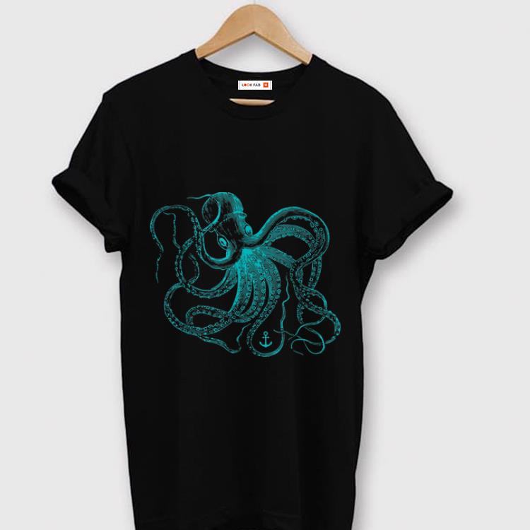 Awesome Vintage Octopus Ocean Sea Life Cool Animals shirt