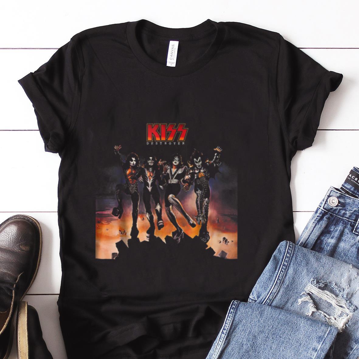  Best price Kiss Band Destroyer shirt
