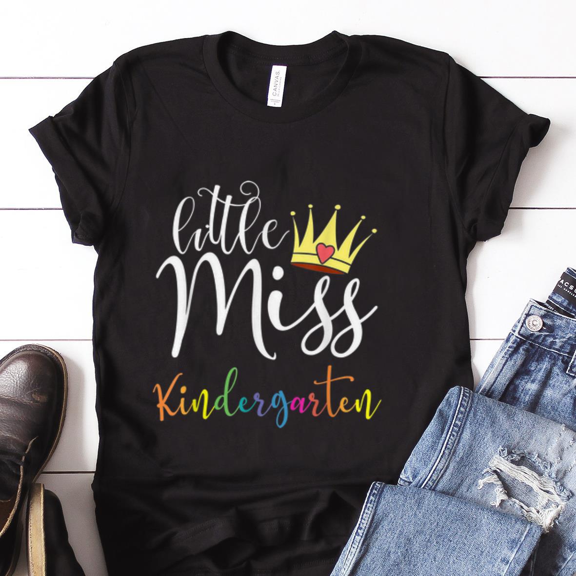  Best price Little Miss Kindergarten First Day Of School Girls shirt
