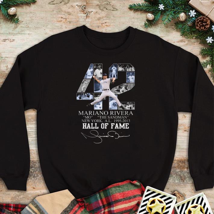 Funny 42 Mariano Rivera Mo The Sandman New York 1995-2013 Hall Of Fame shirt 5 Funny 42 Mariano Rivera Mo The Sandman New York 1995-2013 Hall Of Fame shirt