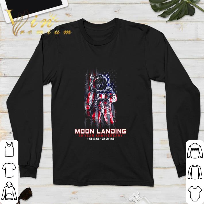 Funny Apollo 11 Moon Landing 50 Year anniversary 1969-2019 4th of july shirt