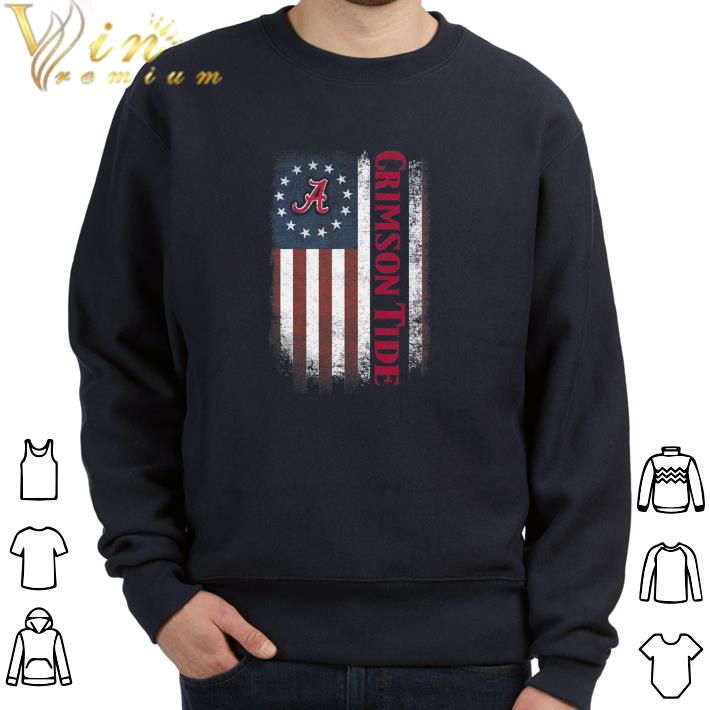 Funny Betsy Ross flag Alabama Crimson Tide shirt