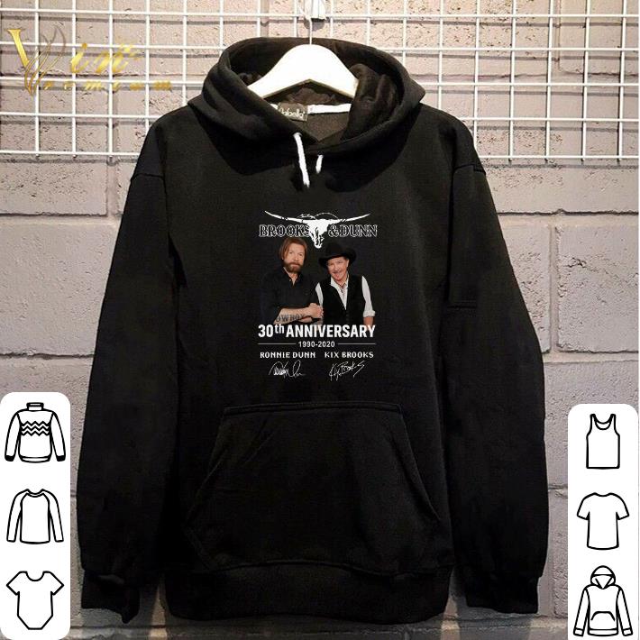 Funny Brooks & Dunn 30th anniversary 1990-2020 Ronnie Dunn signatures shirt 5 Funny Brooks & Dunn 30th anniversary 1990-2020 Ronnie Dunn signatures shirt