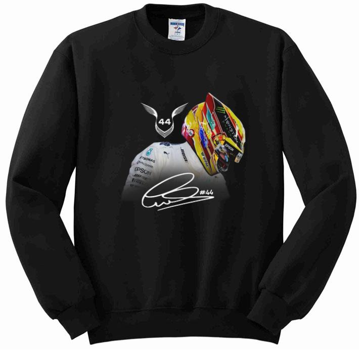 Funny Lewis Hamilton 44 Grand Prix signature shirt