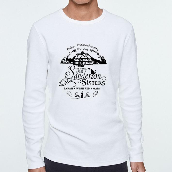 Funny Salem Massachusetts est 1693 the home of the Sanderson sisters shirt 5 Funny Salem Massachusetts est 1693 the home of the Sanderson sisters shirt