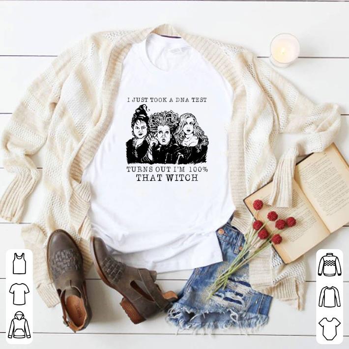 Funny Three sisters i just took a DNA test Hocus Pocus halloween shirt 5 Funny Three sisters i just took a DNA test Hocus Pocus halloween shirt