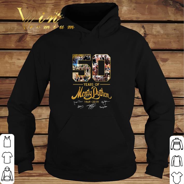 Hot 50 years of Monty Python 1969-2019 signature shirt 5 Hot 50 years of Monty Python 1969-2019 signature shirt