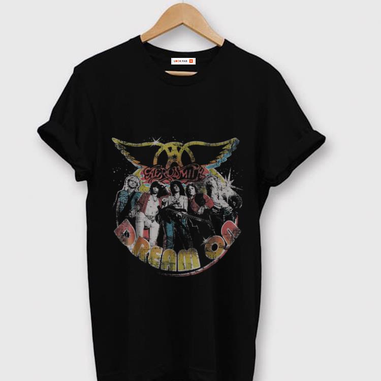 Hot Aerosmith - Dream On Authentic Rock & Roll shirt