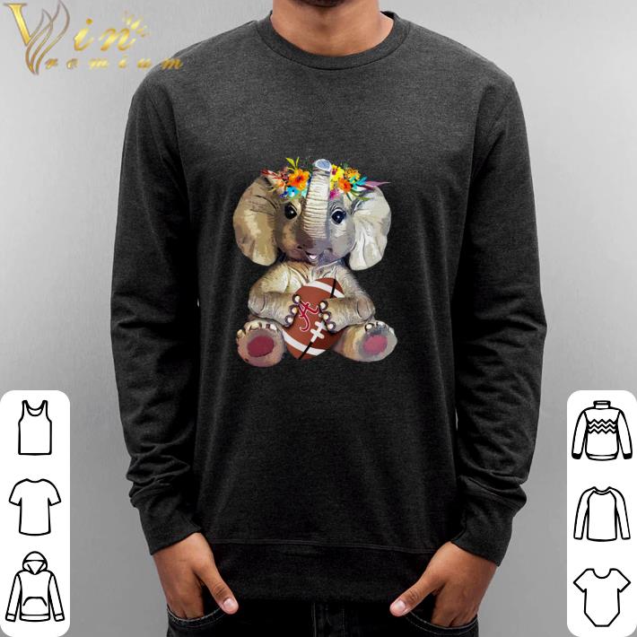 Hot Alabama Crimson Tide Elephant Flower shirt 5 Hot Alabama Crimson Tide Elephant Flower shirt