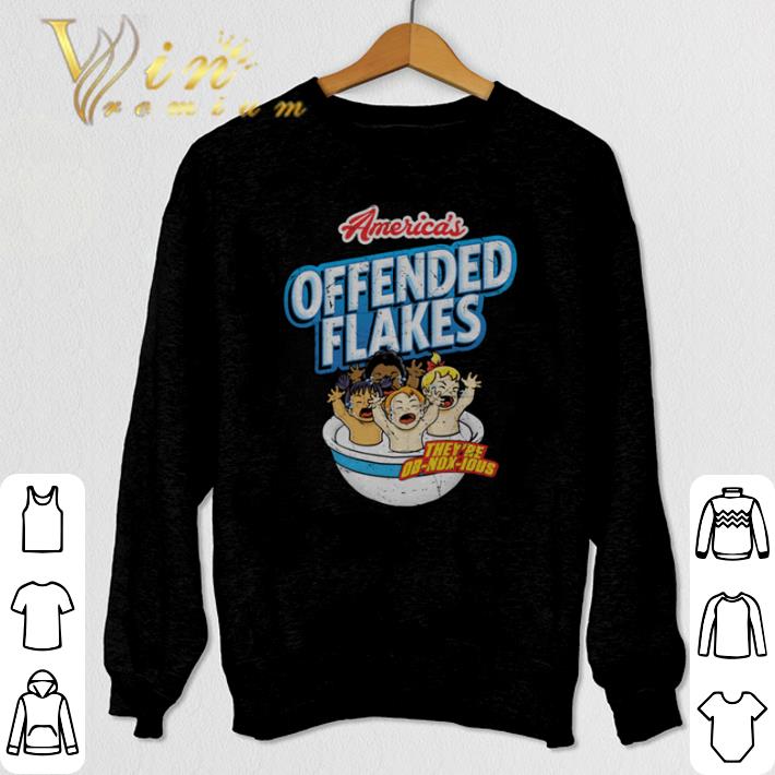 Hot America's Offended Flakes shirt