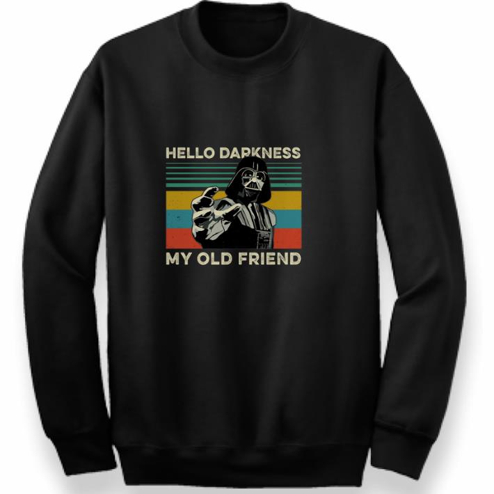 Hot Darth Vader hello darkness my old friend vintage Star Wars shirt 5 Hot Darth Vader hello darkness my old friend vintage Star Wars shirt