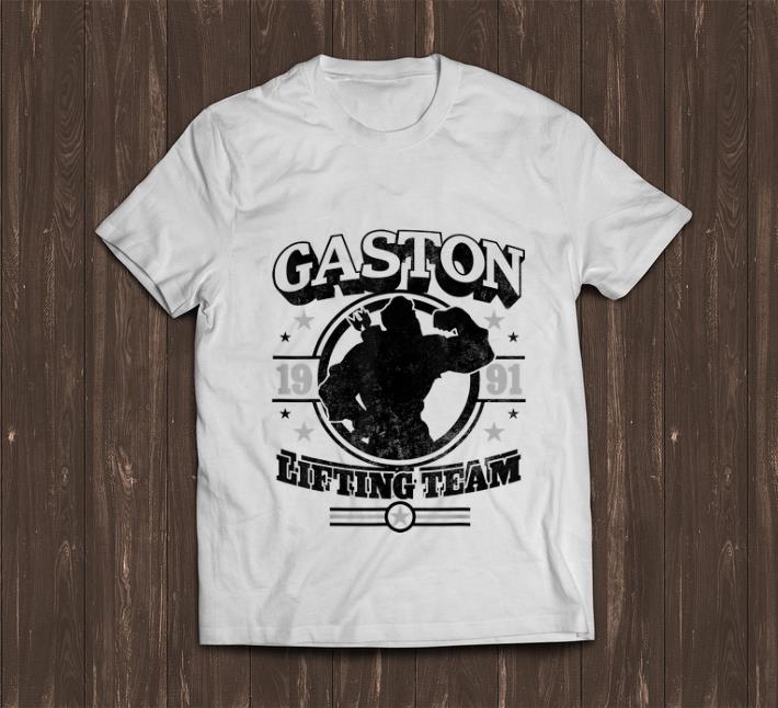 Hot Disney Beauty And The Beast Gaston Lifting Team shirt