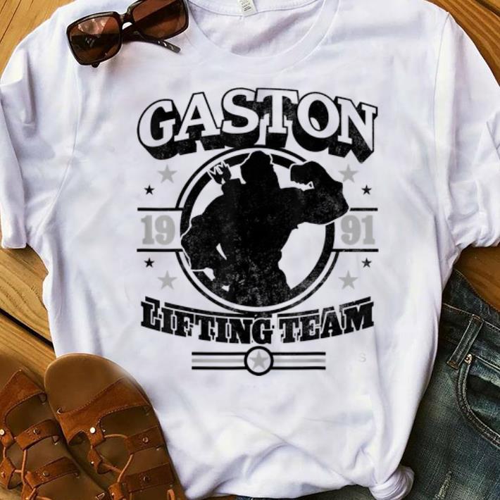 Hot Disney Beauty And The Beast Gaston Lifting Team shirt