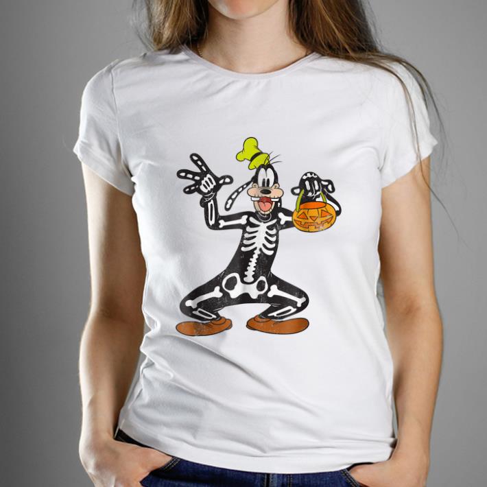 Hot Disney Goofy Skeleton Halloween shirt