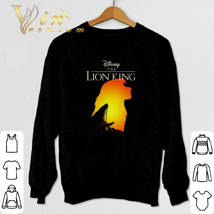 Hot Disney The Lion King Simba sunset shirt