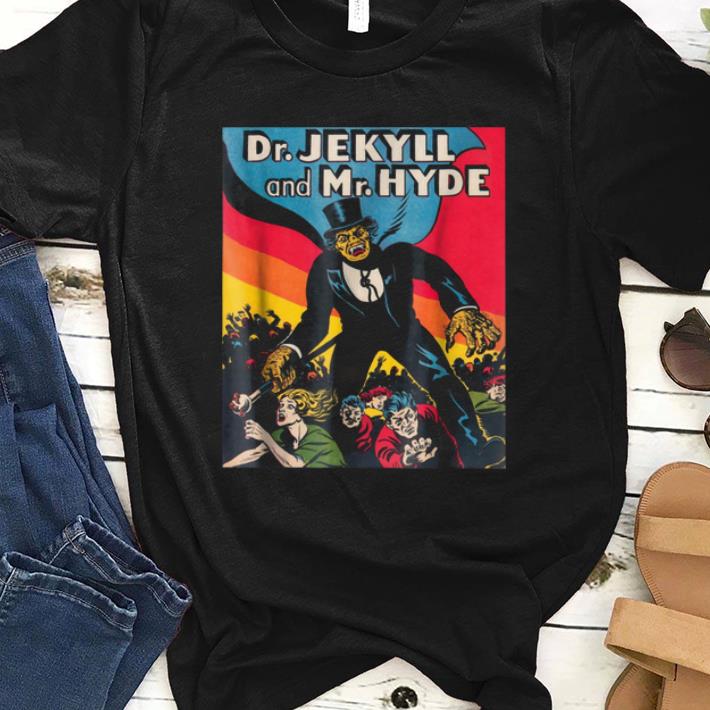 Hot Dr. Jekyll & Mr. Hyde-retro Halloween Monsters shirt