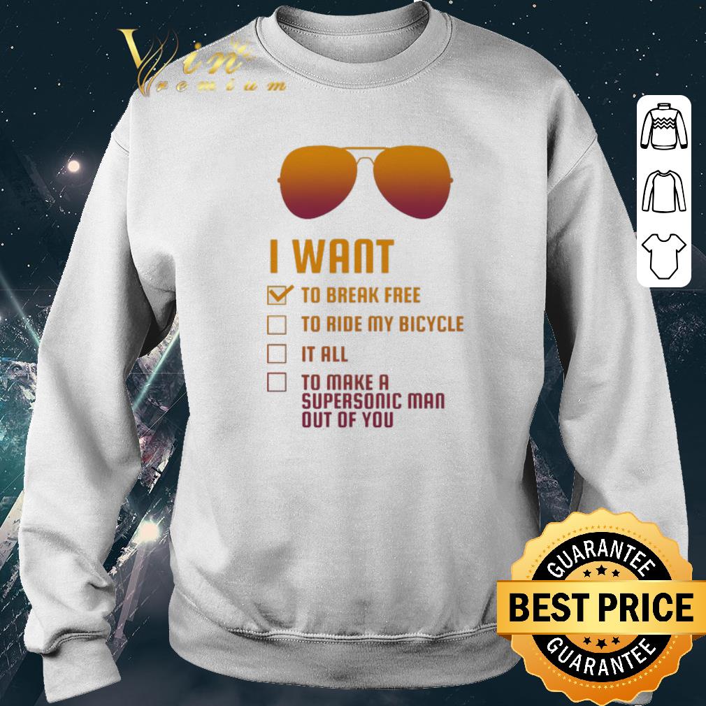 Hot Freddie Mercury I want to break free to ride my bicycle it rall shirt 5 Hot Freddie Mercury I want to break free to ride my bicycle it rall shirt