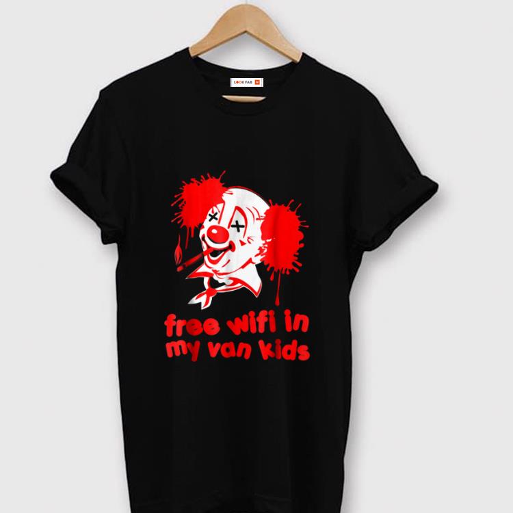 Hot Funny Evil Clown Halloween Creepy Costume Gift Idea shirt