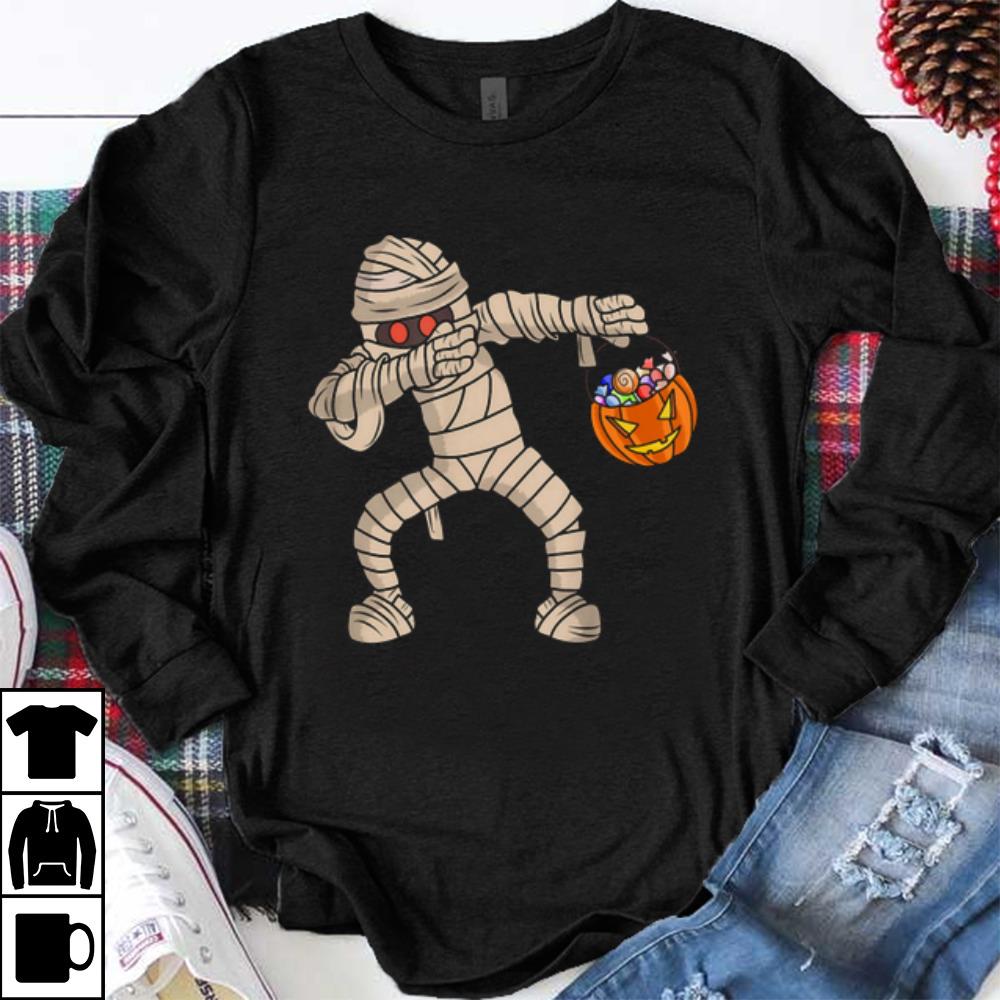 Hot Happy Daboween Mummy Halloween Dabbing Trick Dab shirt