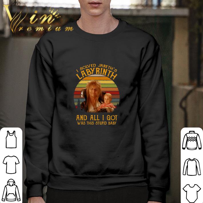 Hot I solved Jareth's Labyrinth and all I got was this stupid baby shirt